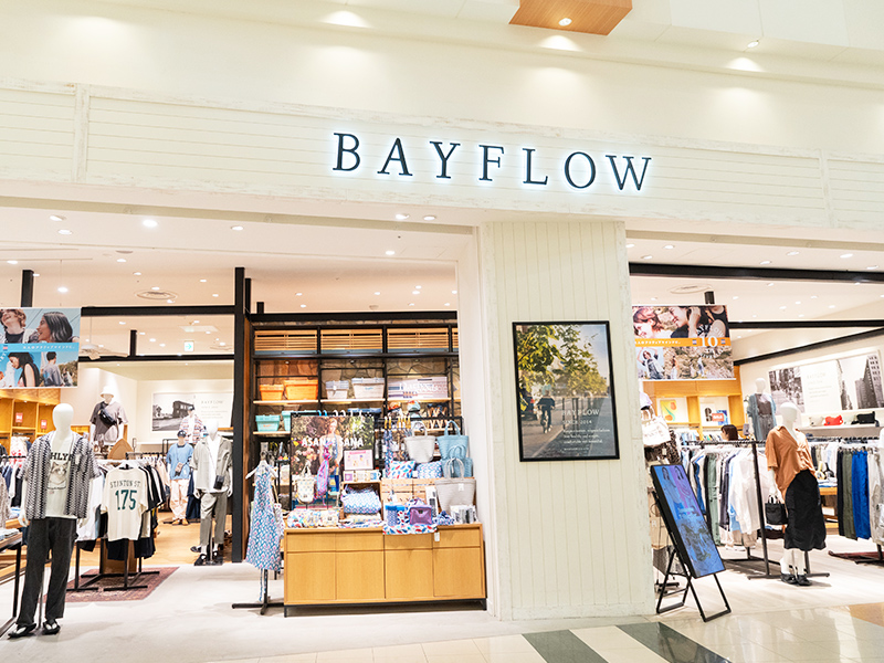 2024年6月現在北海道に1店舗しかない貴重なBAYFLOW！イオンモール札幌発寒だけですよ！