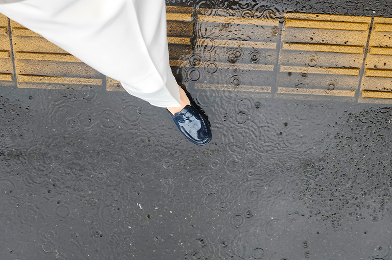 ガチ雨検証は初めてです・・・。