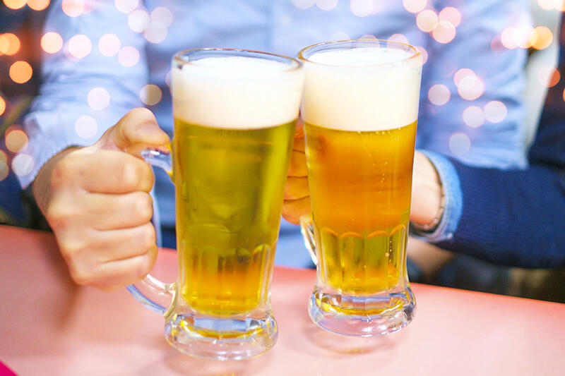 おいしくビールのイメージ写真